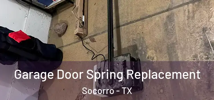  Garage Door Spring Replacement Socorro - TX
