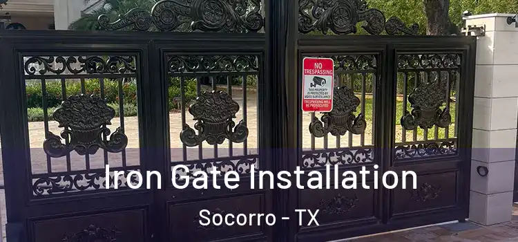 Iron Gate Installation Socorro - TX