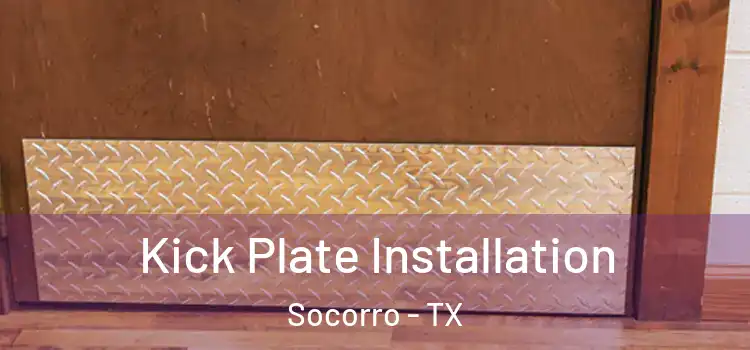  Kick Plate Installation Socorro - TX